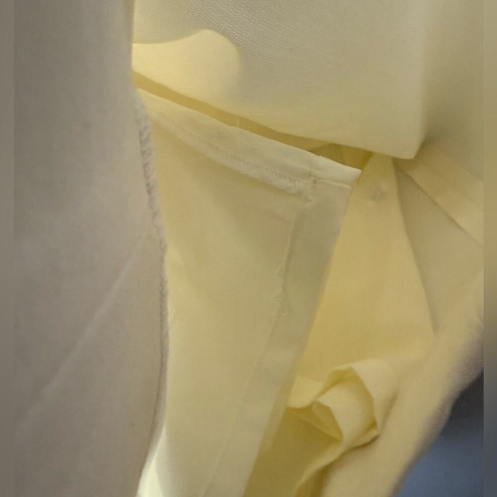 NWT Shoshanna Long Sleeve Shift Dress Ivory/Cream Size 6 - Picture 10 of 11